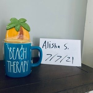 Rae Dunn Beach Therapy figural mug